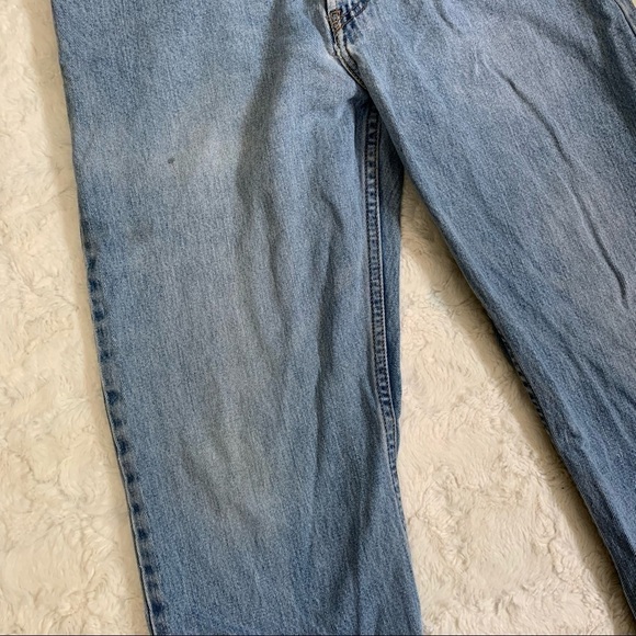 VINTAGE Levi’s 505 regular fit red tab jeans size 34/32 - Picture 4 of 7